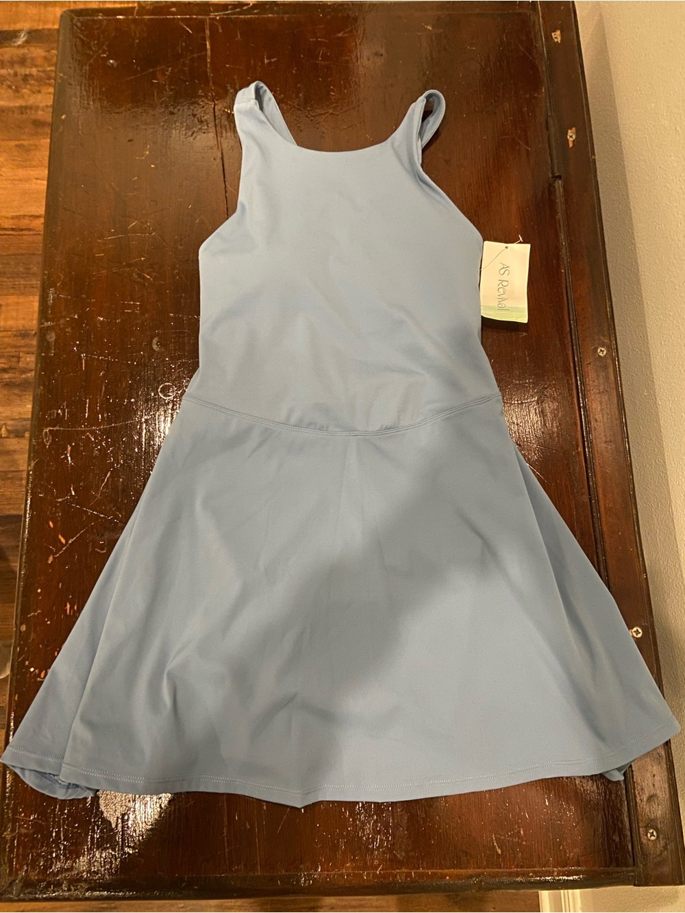 Altar'd State Light Blue A-Line Dress